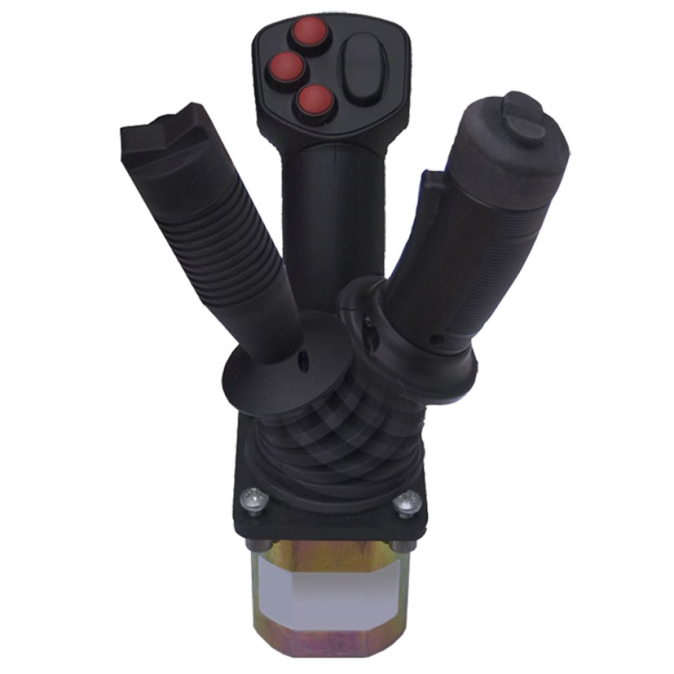 Joystick JC6000 , ulike håndtakskonfigurasjoner