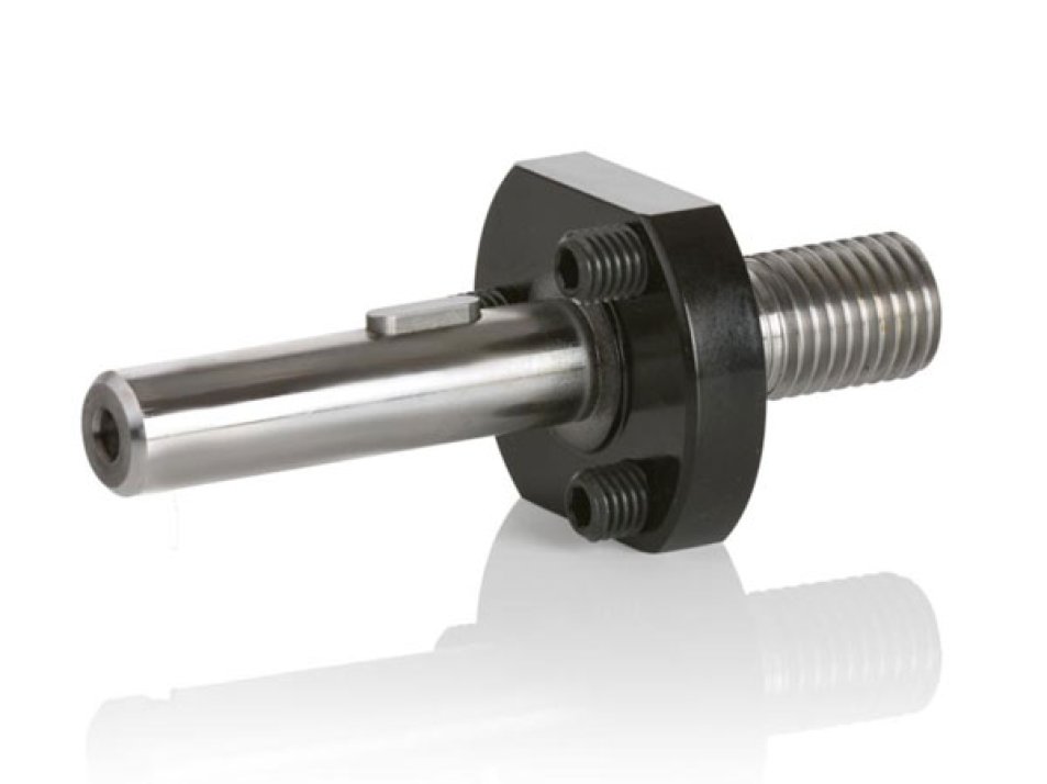Enkoderadapter for gjenget tilpasning i kundeutstyr