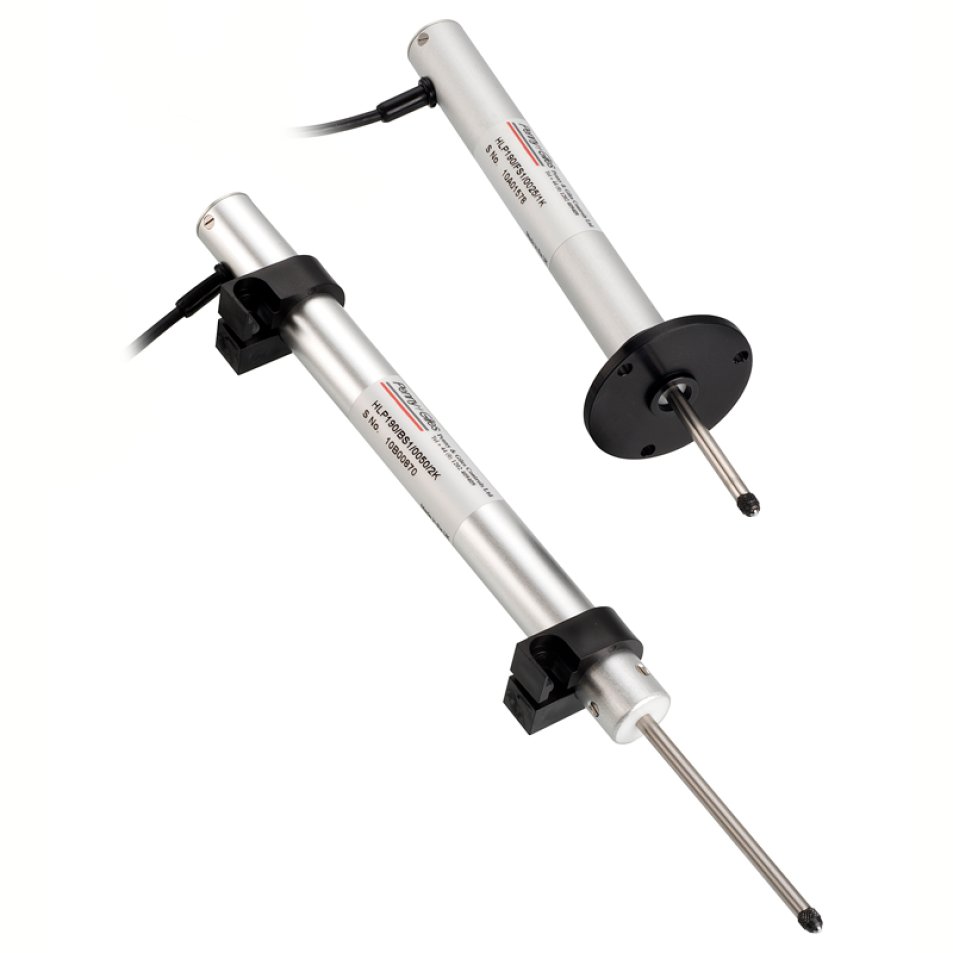 Fjørbelastet potensiometer sensor fra Curtiss and Wright