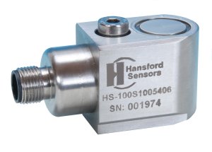 HS100ST AC standard – AC- og temperaturakselerometer, sideinngang