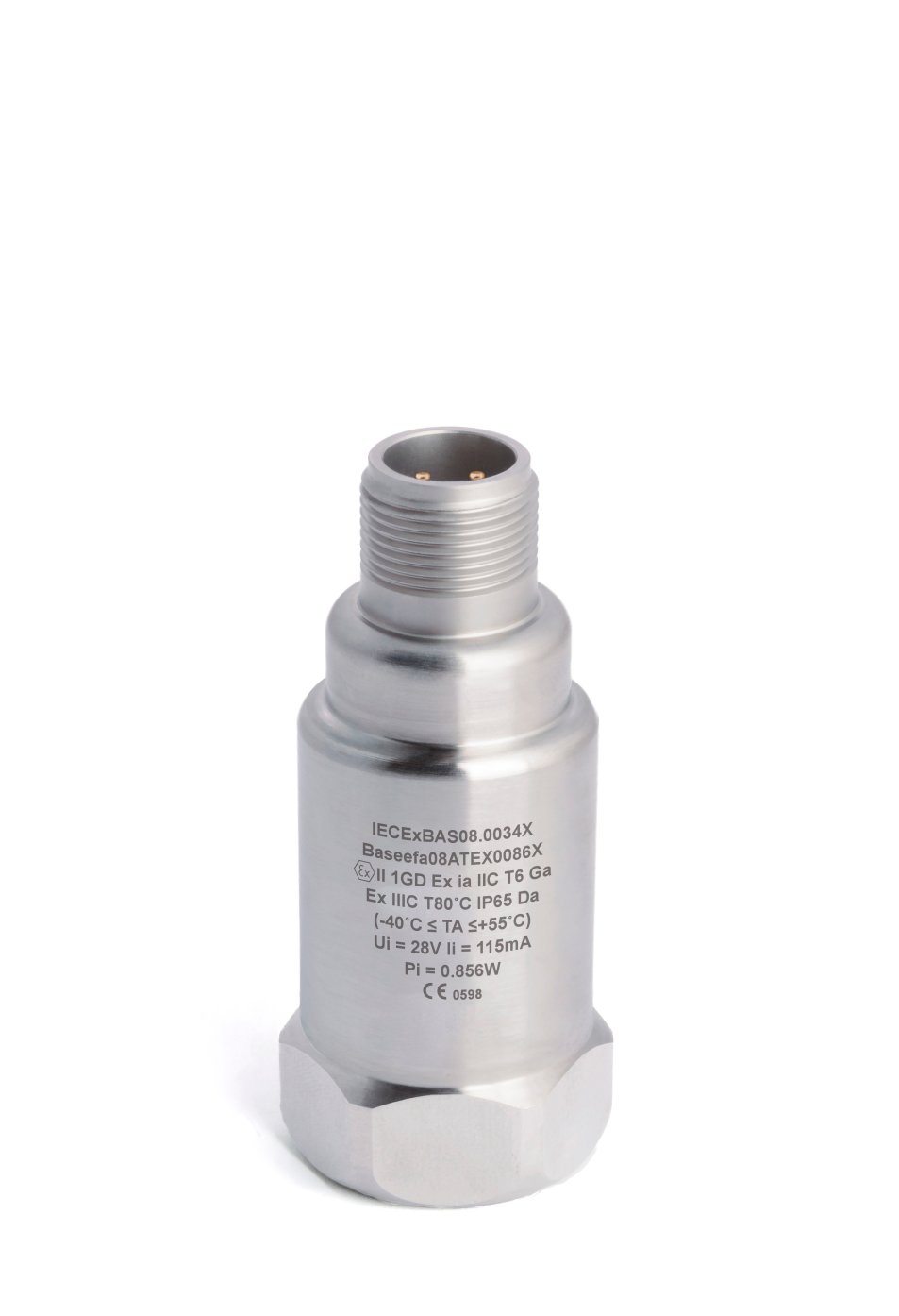 4-20mA transmitter 3-pin konnektor