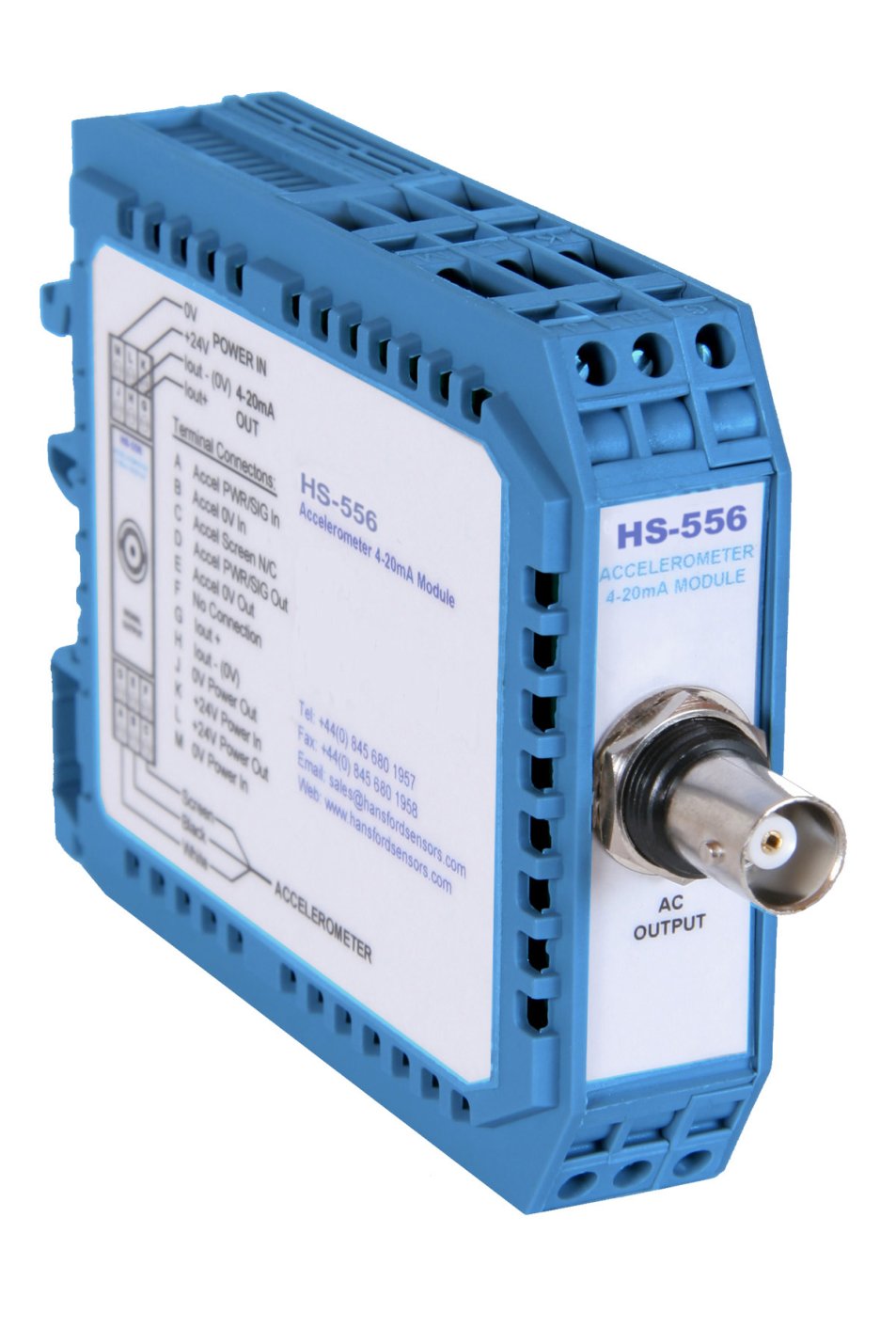 HS-556-serien Enkeltkanals 4–20 mA grensesnittmodul