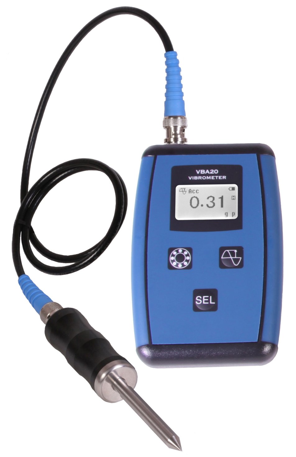 Vibrasjonsmeter for enkel vibrasjonsmåling
